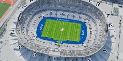რუკა Stade de France რაგბის