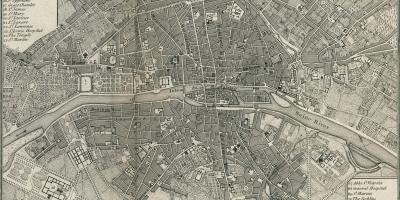 რუკა პარიზის 1800