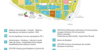 რუკა უნივერსიტეტი Nanterre