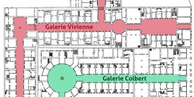რუკა Galerie Vivienne