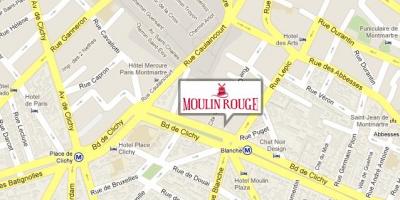 რუკა Moulin rouge