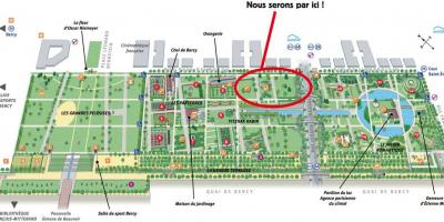 რუკა Parc de Bercy
